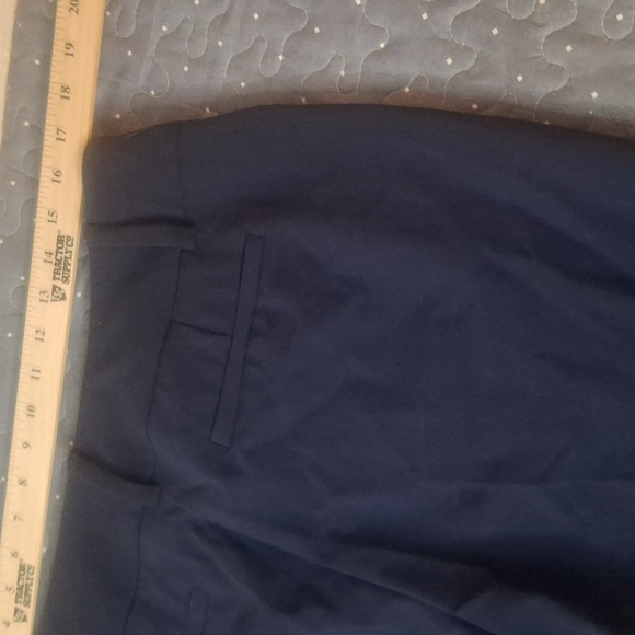 New York and Company 7th Avenue Navy Blue Trousers size 14 petite - Picture 6 of 7